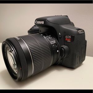 Canon EOS Rebel T6i DSLR EF-S 18-55mm IS STM Lens